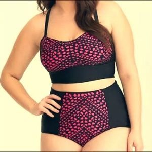 Laser Cut Torrid High-Waist Bikini